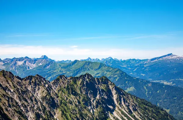 Allgau Alpleri, Oberstdorf, Bavyera, Almanya, Avrupa