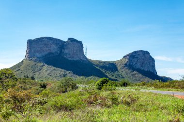 Dağ manzarası, Chapada Diamantina, Bahia, Brezilya, Güney Amerika