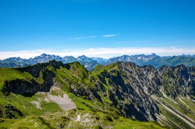Allgau Alpleri, Oberstdorf, Bavyera, Almanya, Avrupa