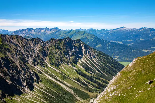 Allgau Alpleri, Oberstdorf, Bavyera, Almanya, Avrupa