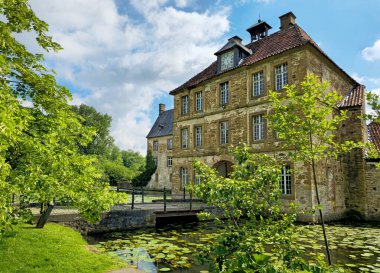 Tatenhausen Kalesi, Kuzey Ren-Vestfalya, Almanya, Avrupa