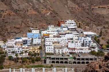Puerto de Mogan kasabası, Ada Gran Kanaryası, Kanarya Adaları, İspanya, Avrupa