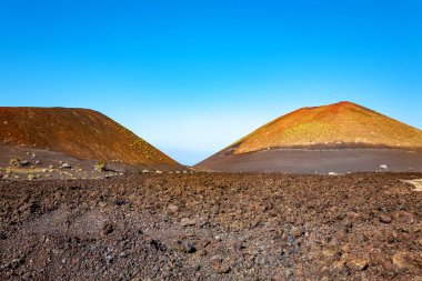 Volkanik manzara, Lanzarote Adası, Kanarya Adaları, İspanya, Avrupa