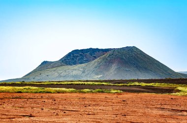 Volkan Monte Corona, Lanzarote Adası, Kanarya Adaları, İspanya, Avrupa