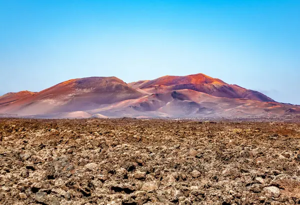 Timanfaya Ulusal Parkı, Lanzarote Adası, Kanarya Adaları, İspanya, Avrupa
