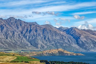 Olağanüstü Dağ Sıraları, Queenstown, Otago, Güney Adası, Yeni Zelanda, Okyanusya