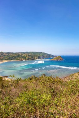 Areguling Sahili, Lombok, Endonezya, Güneydoğu Asya