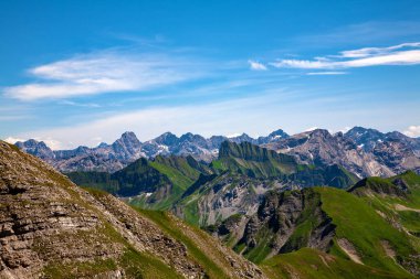 Allgau Alpleri, Oberstdorf, Allgau Alpleri, Bavyera, Almanya, Avrupa