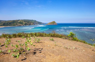 Areguling Sahili, Lombok, Endonezya, Güneydoğu Asya