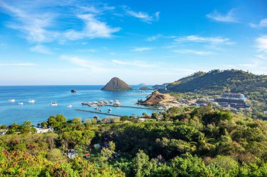 Maymun ve Kukusan Kecil Adaları, Labuan Bajo, Ost Nusa Tenggara, Flores, Endonezya, Güneydoğu Asya