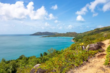 Anse Lazio Plajı, Praslin Adası, Seyşeller Cumhuriyeti, Afrika