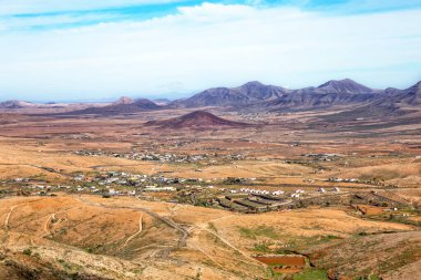 Valle de Santa Ines, Fuerteventura Adası, Kanarya Adaları, İspanya, Avrupa