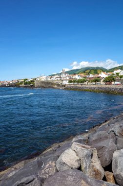 Vila Franca do Campo, Sao Miguel Adası, Azores, Portekiz, Avrupa.