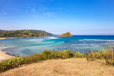 Areguling Sahili, Lombok, Endonezya, Güneydoğu Asya