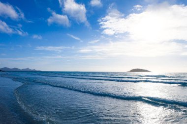 Whitehaven plajı, WhitSunday adası, Queensland, Avustralya 