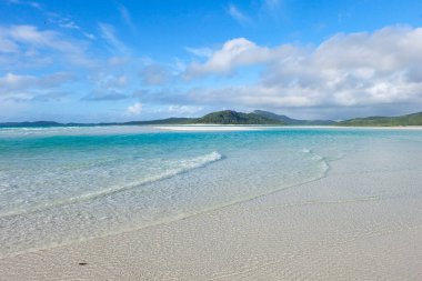 Whitehaven plajı, WhitSunday adası, Queensland, Avustralya 