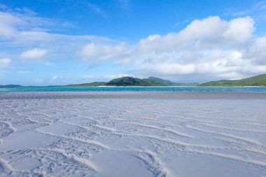 Whitehaven plajı, WhitSunday adası, Queensland, Avustralya 