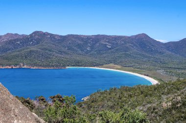 Freycinet Ulusal Parkı, Winegalss Körfezi, Tazmanya, Tassia, Tasman Yaban Hayatı, Avustralya 