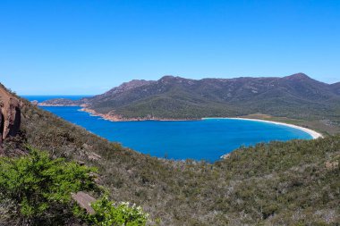 Freycinet Ulusal Parkı, Winegalss Körfezi, Tazmanya, Tassia, Tasman Yaban Hayatı, Avustralya 