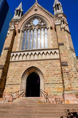 Brisbane CBD, Queensland, Avustralya çevresindeki binalar ve mimari