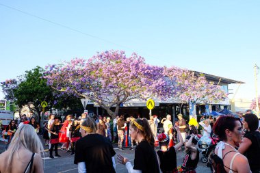 Manly, Queensland, Avustralya 'da Cadılar Bayramı Sokak Partisi