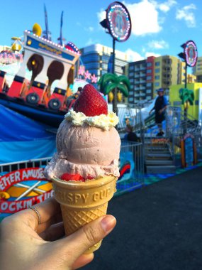 Ekka festivali sergileri, Brisbane, Queensland, Avustralya 'da Royal Queensland Show 