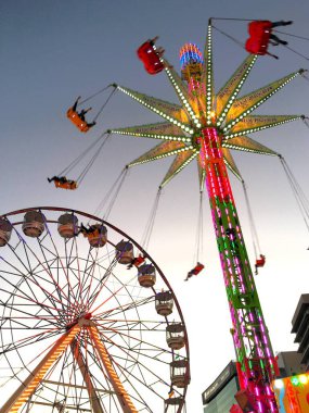 Ekka festivali sergileri, Brisbane, Queensland, Avustralya 'da Royal Queensland Show 