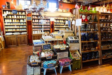 Hahndorf, Güney Avustralya, Adelaide, Alman köyündeki dükkanlar ve binalar 