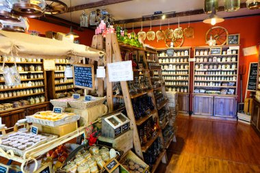 Hahndorf, Güney Avustralya, Adelaide, Alman köyündeki dükkanlar ve binalar 