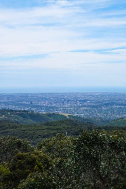Mount Lofty Manzara ve deniz feneri, Güney Avustralya 