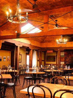 Hahndorf, Güney Avustralya, Adelaide, Alman köyündeki dükkanların ve binaların içi 
