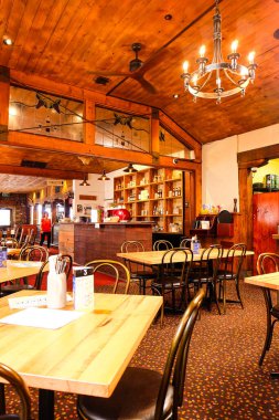 Hahndorf, Güney Avustralya, Adelaide, Alman köyündeki dükkanların ve binaların içi 