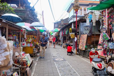 Ubud sanat pazarı, Bali, Endonezya 