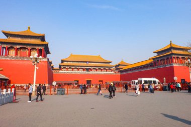 Yasak Şehir, Kraliyet İmparatorluğu, Quing Hanedanı, Pekin, Çin 