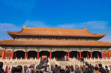 Yasak Şehir, Kraliyet İmparatorluğu, Quing Hanedanı, Pekin, Çin 