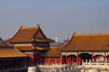 Yasak Şehir, Kraliyet İmparatorluğu, Quing Hanedanı, Pekin, Çin 
