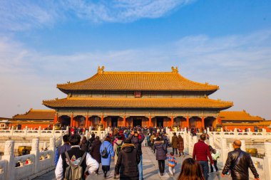 Yasak Şehir, Kraliyet İmparatorluğu, Quing Hanedanı, Pekin, Çin 