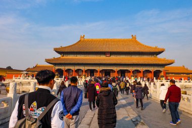 Yasak Şehir, Kraliyet İmparatorluğu, Quing Hanedanı, Pekin, Çin 