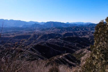 Çin Seddi, Simatai büyük duvarı, antik dünya harikası, Pekin, Çin 