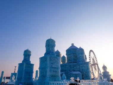 Buz ve kar dünyası - Çin 'in Harbin kentinde her yıl düzenlenen buz ve kar festivali 
