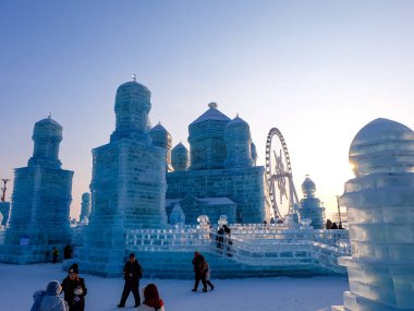 Buz ve kar dünyası - Çin 'in Harbin kentinde her yıl düzenlenen buz ve kar festivali 
