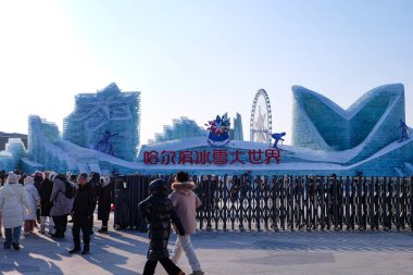 Buz ve kar dünyası - Çin 'in Harbin kentinde her yıl düzenlenen buz ve kar festivali 