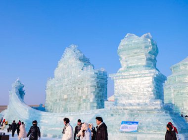 Buz ve kar dünyası - Çin 'in Harbin kentinde her yıl düzenlenen buz ve kar festivali 