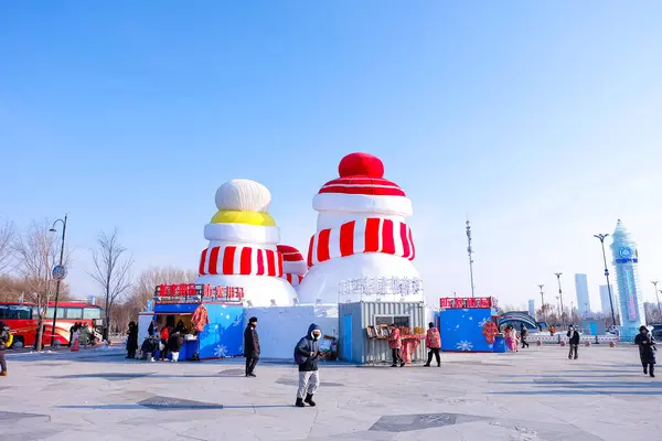 Buz ve kar dünyası - Çin 'in Harbin kentinde her yıl düzenlenen buz ve kar festivali 