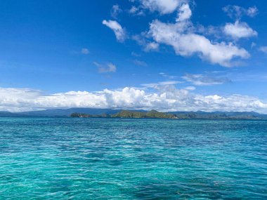 Komodo adalarına ve Endonezya 'daki ulusal parka tekne gezisi. 