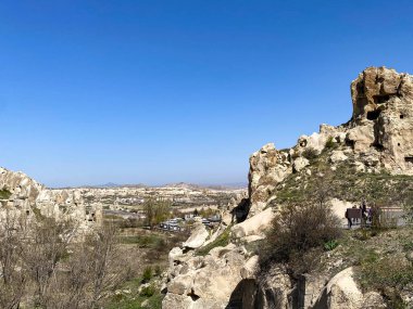 Açık Hava Müzesi, mağaraları, manastırları ve Goreme, Kapadokya 'daki kiliseleri olan tarihi ve arkeolojik bir yer.