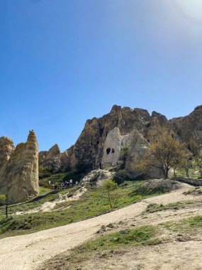 Açık Hava Müzesi, mağaraları, manastırları ve Goreme, Kapadokya 'daki kiliseleri olan tarihi ve arkeolojik bir yer.