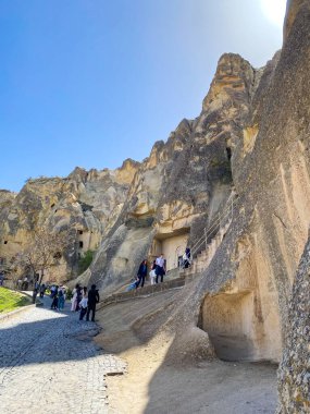 Açık Hava Müzesi, mağaraları, manastırları ve Goreme, Kapadokya 'daki kiliseleri olan tarihi ve arkeolojik bir yer.