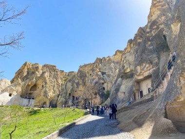 Açık Hava Müzesi, mağaraları, manastırları ve Goreme, Kapadokya 'daki kiliseleri olan tarihi ve arkeolojik bir yer.