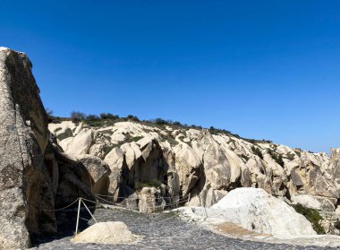Açık Hava Müzesi, mağaraları, manastırları ve Goreme, Kapadokya 'daki kiliseleri olan tarihi ve arkeolojik bir yer.